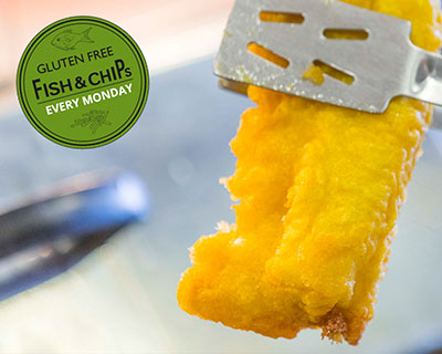 View Serene Fish and Chips Gluten Free Menu